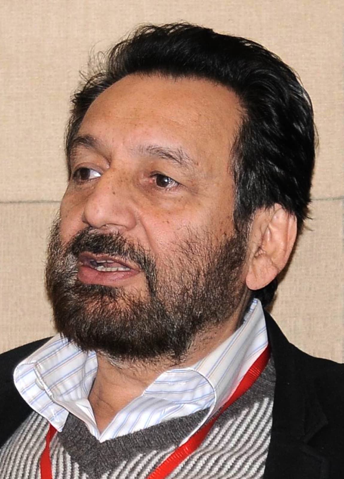 Shekhar Kapur speaking at an event