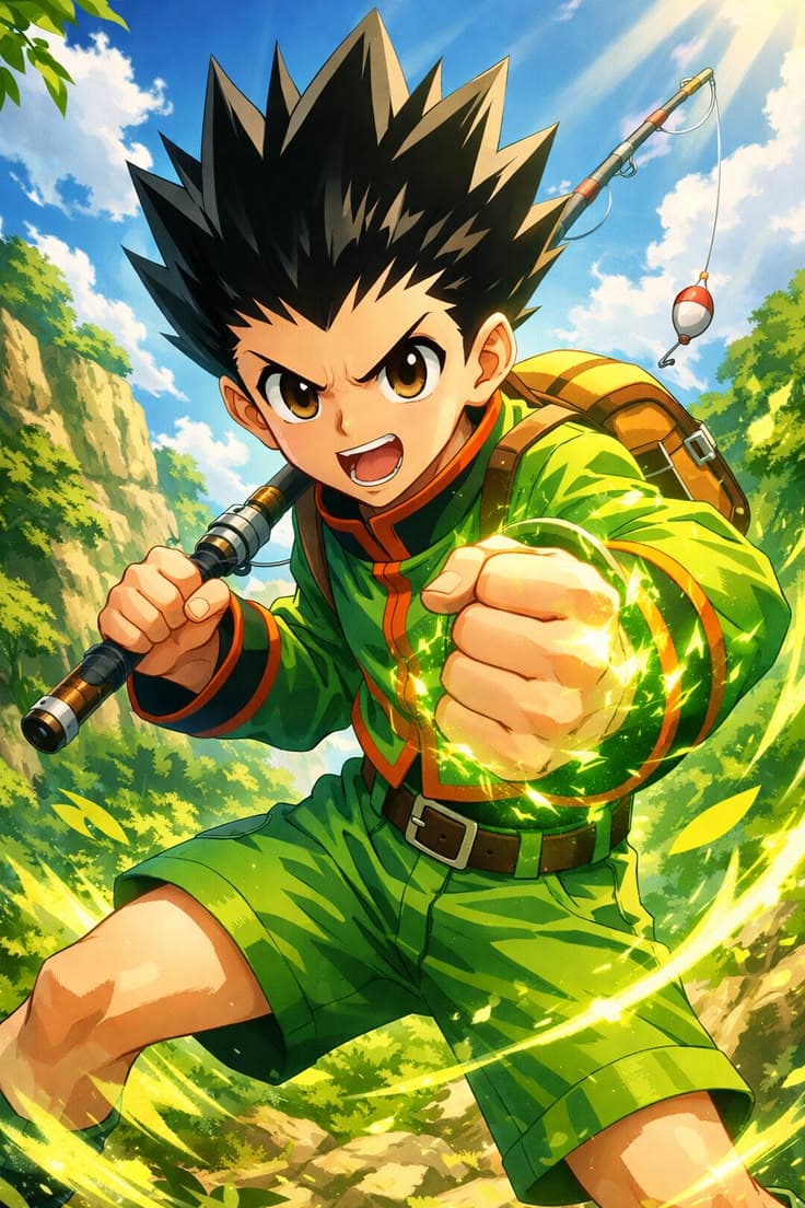Gon and Killua's long-awaited return.