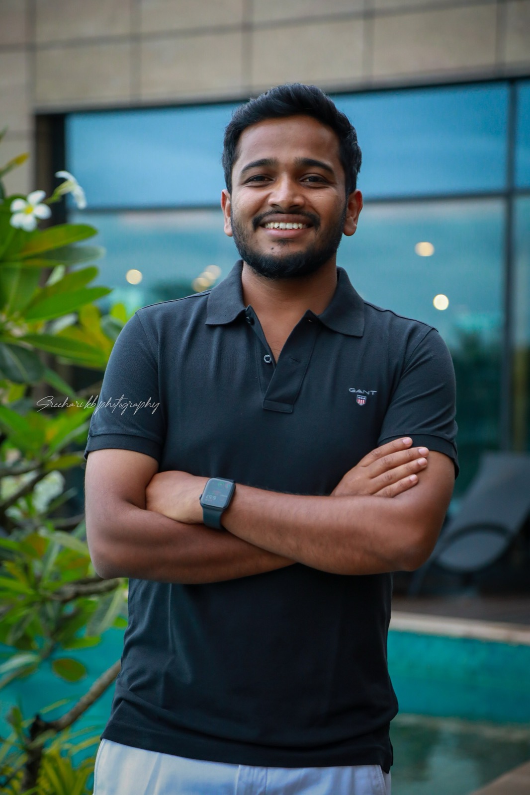 Portrait of director Basil Joseph